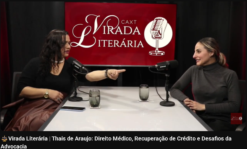 Thais de Araujo no Virada Literária
