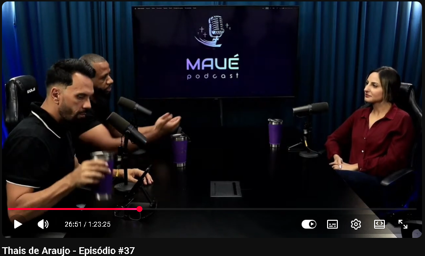 Thais de Araujo no Mauê Podcast · Episódio 37